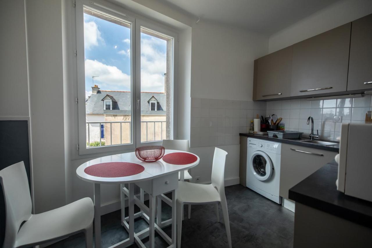Le Kador, Appartement Avec Vue Sur Mer Крозон Экстерьер фото